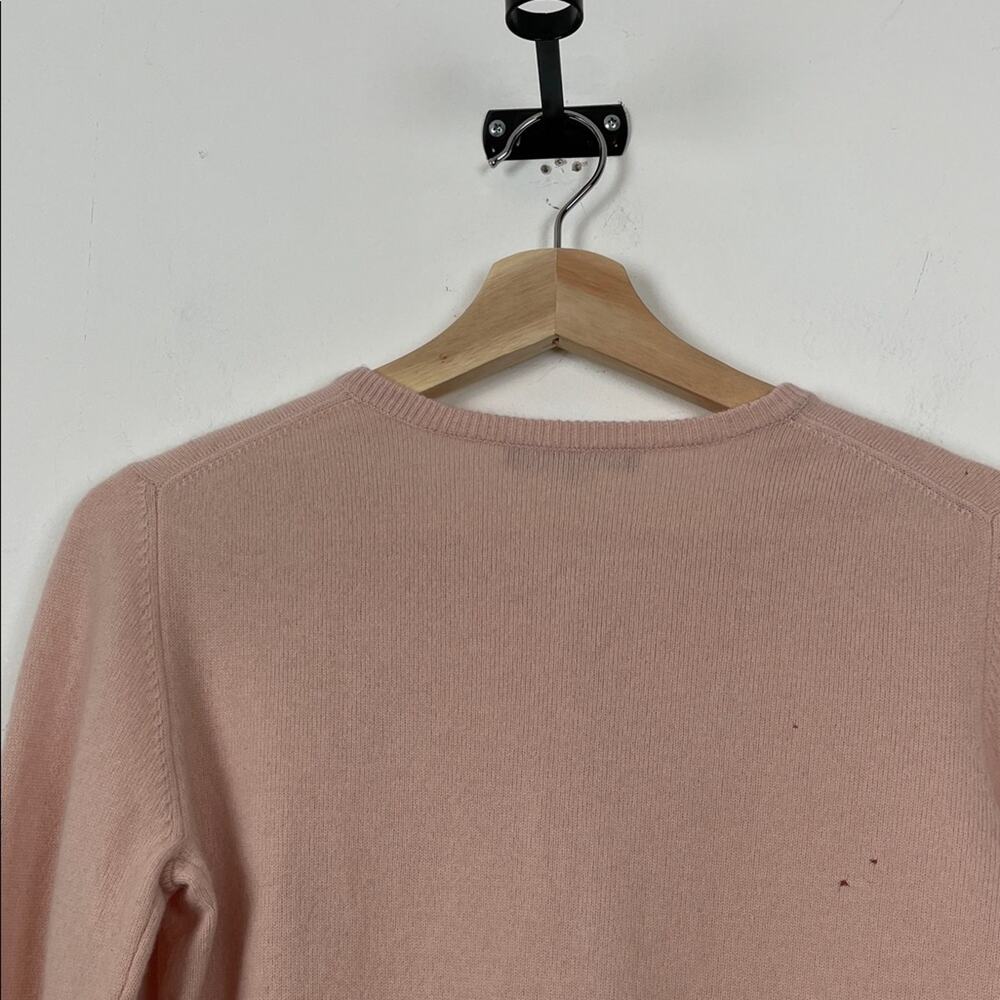 Weekend By Max Mara Cashmere Pink Embroidered Grapes Women's M Cardigan Sweater - Picture 8 of 11